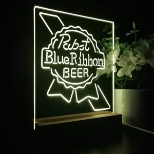 Pabst Blue Ribbon Ribbon 1 LED Desk Light