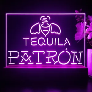 Patron Bee Logo LED Desk Light