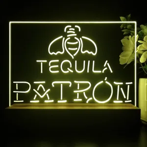 Patron Bee Logo LED Desk Light