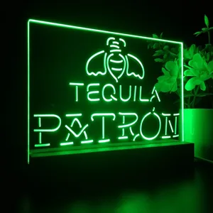 Patron Bee Logo LED Desk Light