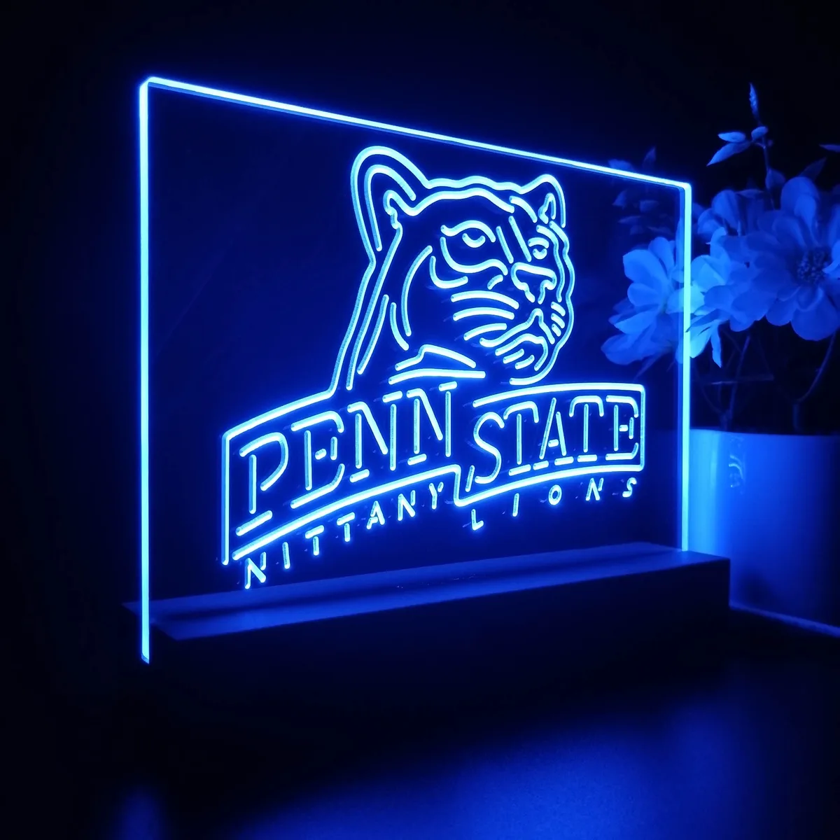 Penn State Nittany Lions Alternate Logo LED Desk Light - Legacy Edition