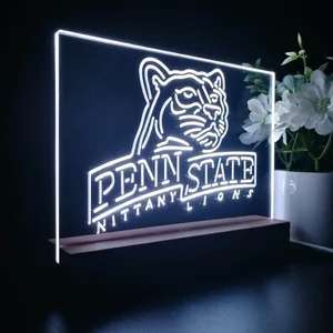Penn State Nittany Lions Alternate Logo LED Desk Light - Legacy Edition
