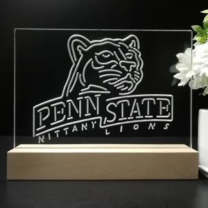 Penn State Nittany Lions Alternate Logo LED Desk Light - Legacy Edition