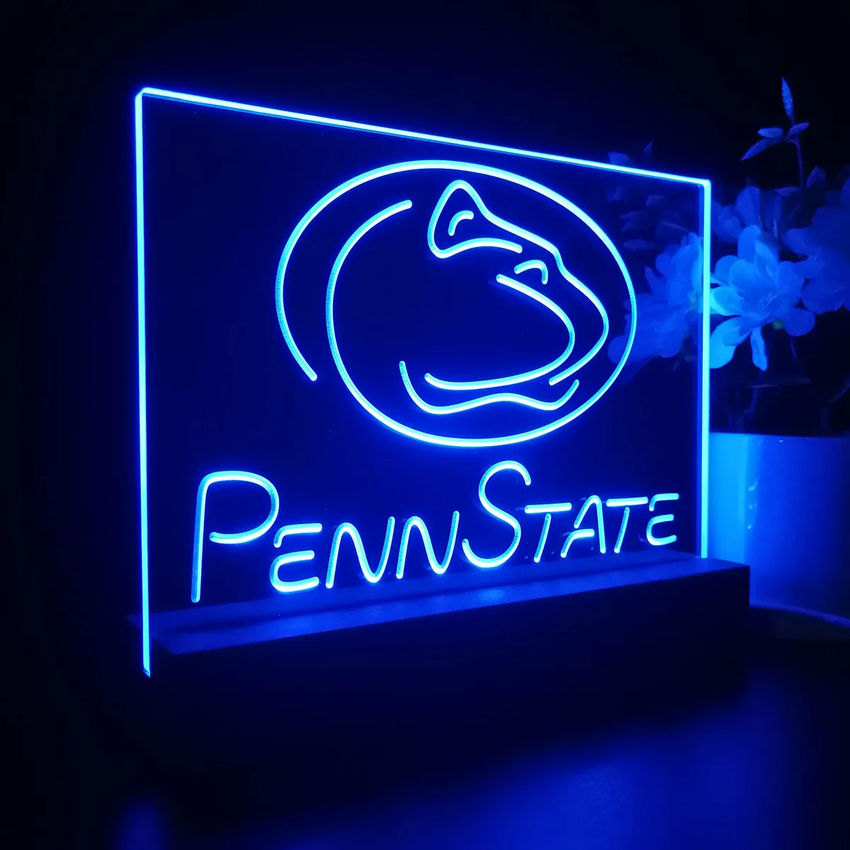 Penn State Nittany Lions Logo 1 LED Desk Light
