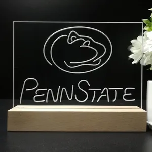 Penn State Nittany Lions Logo 2 LED Desk Light