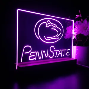 Penn State Nittany Lions Logo 2 LED Desk Light