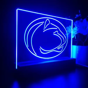 Penn State Nittany Lions Plain Logo LED Desk Light