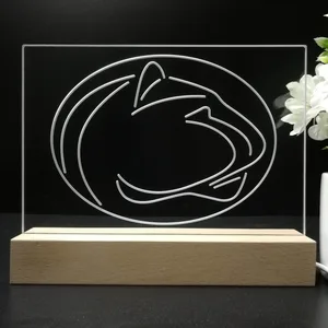 Penn State Nittany Lions Plain Logo LED Desk Light