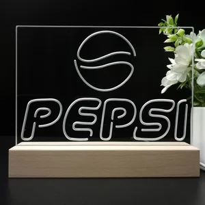 Pepsi Logo 1 LED Desk Light