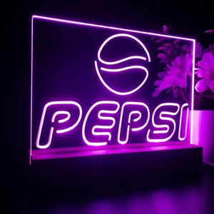 Pepsi Logo 1 LED Desk Light