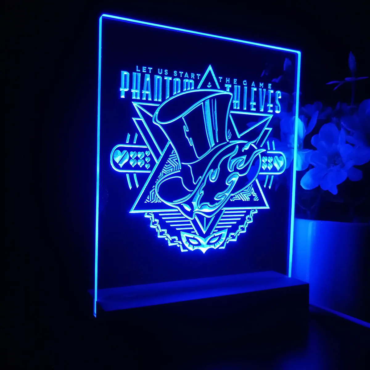 Persona 5 Phantom Thieves LED Desk Light
