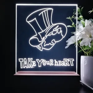 Persona 5 Take Your Heart LED Desk Light