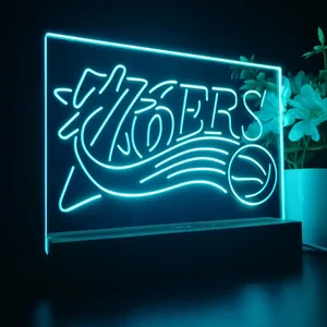 Philadelphia 76ers Logo LED Desk Light - Legacy Edition