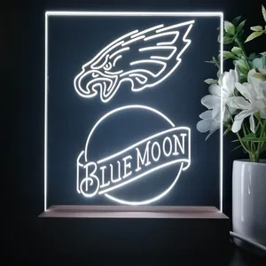 Philadelphia Eagles Blue Moon LED Desk Light