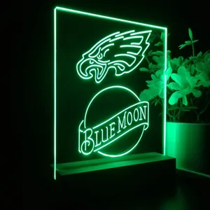 Philadelphia Eagles Blue Moon LED Desk Light