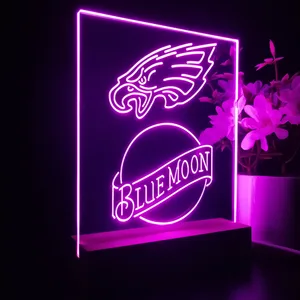 Philadelphia Eagles Blue Moon LED Desk Light