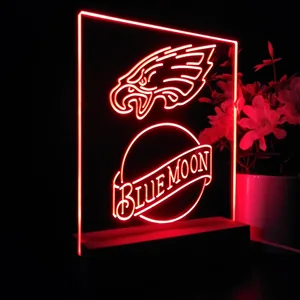 Philadelphia Eagles Blue Moon LED Desk Light