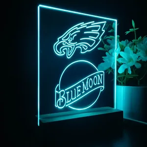 Philadelphia Eagles Blue Moon LED Desk Light