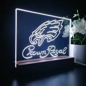 Philadelphia Eagles Crown Royal LED Desk Light