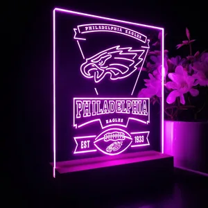 Philadelphia Eagles EST 1933 LED Desk Light