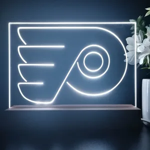 Philadelphia Flyers Logo 1 LED Desk Light