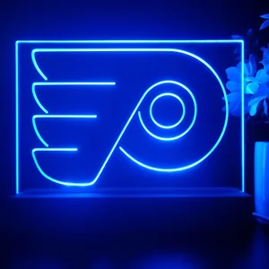 Philadelphia Flyers Logo 1 LED Desk Light