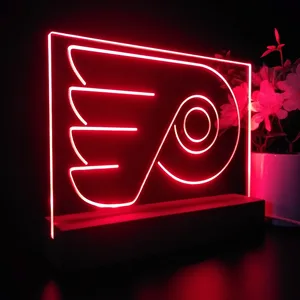 Philadelphia Flyers Logo 1 LED Desk Light