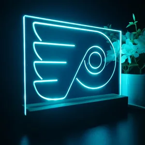 Philadelphia Flyers Logo 1 LED Desk Light