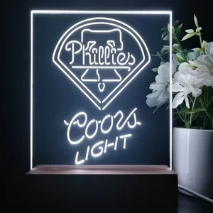 Philadelphia Phillies Coors Light LED Desk Light
