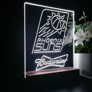 Phoenix Suns Budweiser LED Desk Light