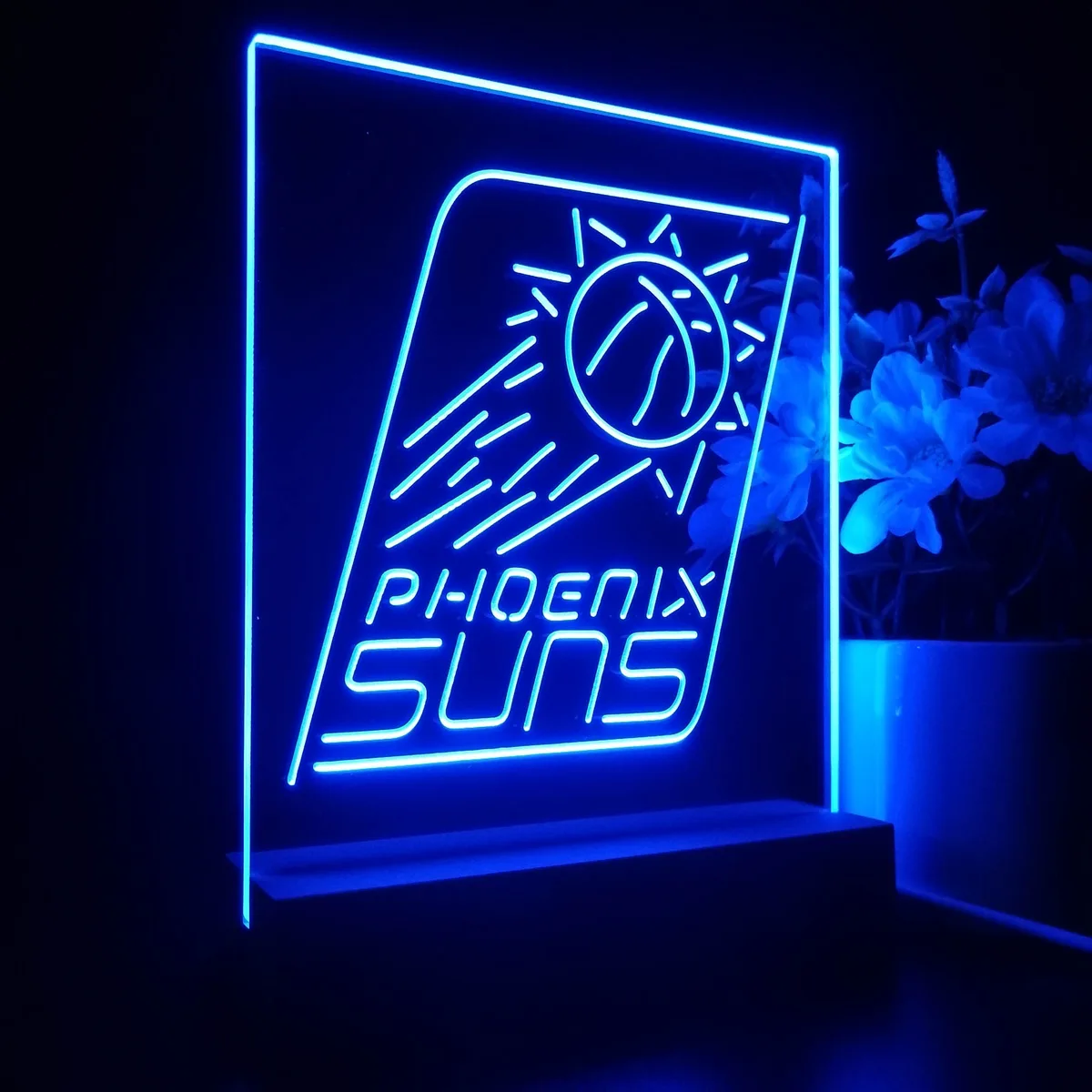 Phoenix Suns Logo LED Desk Light - Legacy Edition