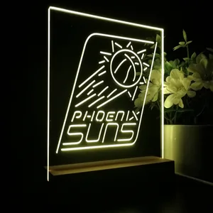 Phoenix Suns Logo LED Desk Light - Legacy Edition