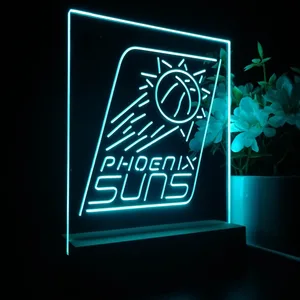 Phoenix Suns Logo LED Desk Light - Legacy Edition