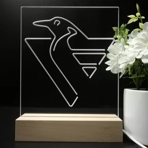 Pittsburgh Penguins Logo 1 LED Desk Light - Legacy Edition