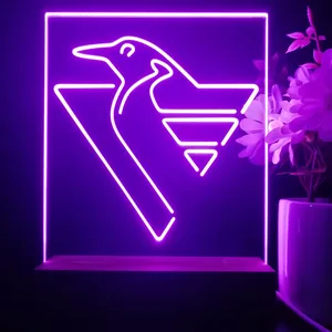 Pittsburgh Penguins Logo 1 LED Desk Light - Legacy Edition