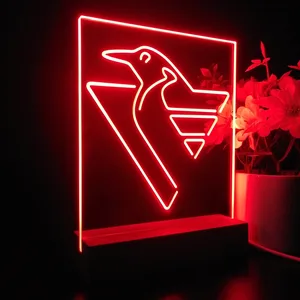 Pittsburgh Penguins Logo 1 LED Desk Light - Legacy Edition