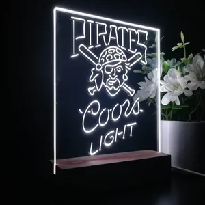 Pittsburgh Pirates Coors Light LED Desk Light - Legacy Edition