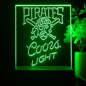 Pittsburgh Pirates Coors Light LED Desk Light - Legacy Edition