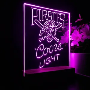 Pittsburgh Pirates Coors Light LED Desk Light - Legacy Edition