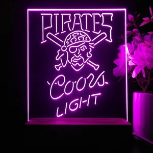 Pittsburgh Pirates Coors Light LED Desk Light - Legacy Edition