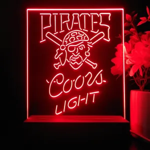 Pittsburgh Pirates Coors Light LED Desk Light - Legacy Edition