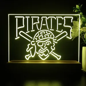Pittsburgh Pirates Logo 1 LED Desk Light - Legacy Edition