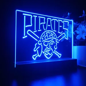 Pittsburgh Pirates Logo 1 LED Desk Light - Legacy Edition