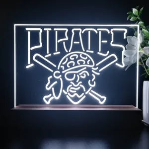 Pittsburgh Pirates Logo 1 LED Desk Light - Legacy Edition