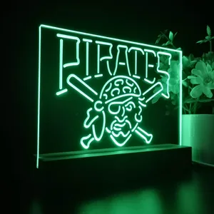 Pittsburgh Pirates Logo 1 LED Desk Light - Legacy Edition