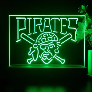 Pittsburgh Pirates Logo 1 LED Desk Light - Legacy Edition