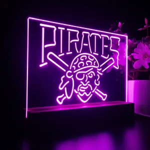 Pittsburgh Pirates Logo 1 LED Desk Light - Legacy Edition