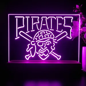 Pittsburgh Pirates Logo 1 LED Desk Light - Legacy Edition