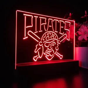 Pittsburgh Pirates Logo 1 LED Desk Light - Legacy Edition
