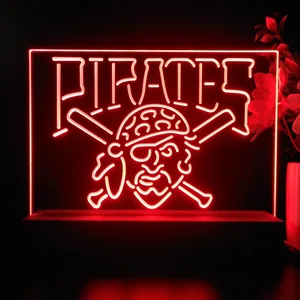 Pittsburgh Pirates Logo 1 LED Desk Light - Legacy Edition